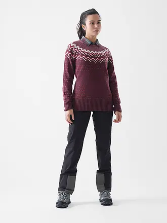 FJÄLLRÄVEN | Damen Funktionspullover Oevik Knit Wolle | 